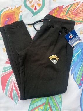 Champion Black Towson Logo Fleece Joggers